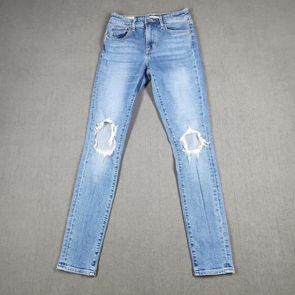 Levi's 721 Jeans Women's Size 24 High Rise Skinny Denim - Picture 1 of 11